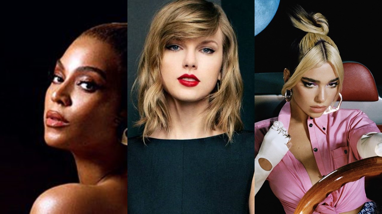 Grammy tem Beyoncé, Dua Lipa e Taylor Swift entre os principais indicados