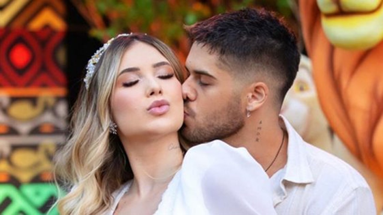Zé Felipe e Virgínia Fonseca se casam em cerimônia íntima